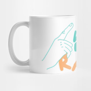 Wave Don't Rage Mug